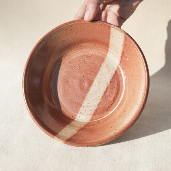 HAND-THROWN CERAMIC BOWL